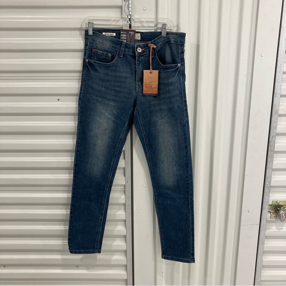 Weatherproof Dark Blue Slim Jeans